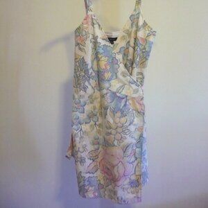 NWT Floral OAK Handmade Pastel Cottagecore Wrap Dress